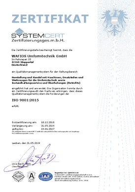 2024_05_31_Zertifikat_Syscert_9001_Wafios_Umformtechnik